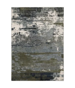 Oriental Weavers Caravan 8020L Blue/ Green Area Rug 7 ft. 10 in. X 10 ft. 10 in. Rectangle