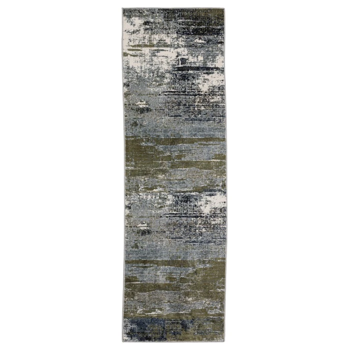 Oriental Weavers Area Rug Caravan 8020L Blue 5' 3" X  7' 6"