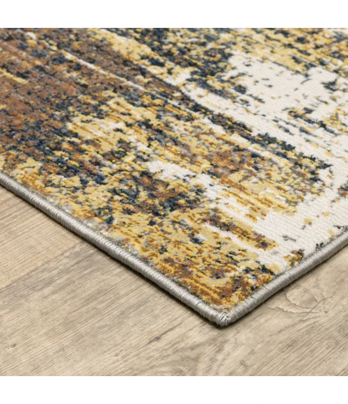 Oriental Weavers Area Rug Caravan 8020X Gold 3' 3" X  5'