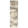 Oriental Weavers Carson 0734D Beige/ Grey Area Rug 2 ft. 3 in. X 7 ft. 6 in. Runner