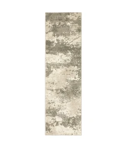 Oriental Weavers Carson 0734D Beige/ Grey Area Rug 2 ft. 3 in. X 7 ft. 6 in. Runner