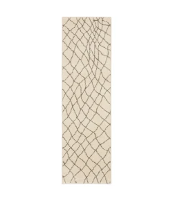 Oriental Weavers Carson 0738B Ivory/ Grey Area Rug 2 ft. 3 in. X 7 ft. 6 in. Runner