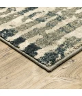 Oriental Weavers Area Rug Carson 0745C Blue 6' 7" X  9' 2"