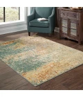 Oriental Weavers Area Rug Carson 9654B Blue 7'10" X 10'