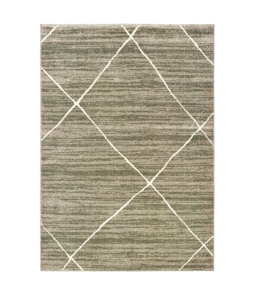 Oriental Weavers Area Rug Carson 9661A Grey 3'10" X  5' 5"