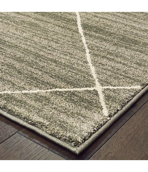 Oriental Weavers Area Rug Carson 9661A Grey 3'10" X  5' 5"