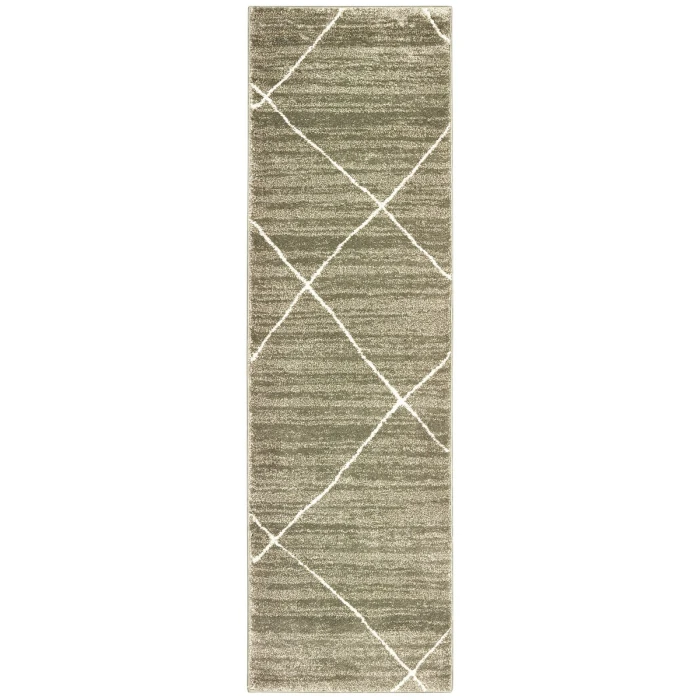 Oriental Weavers Area Rug Carson 9661A Grey 6' 7" X  9' 2"