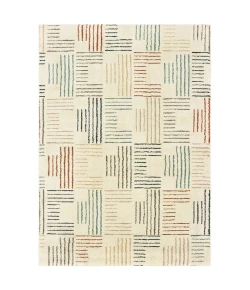 Oriental Weavers Carson 9663A Ivory/ Multi Area Rug 9 ft. 10 in. X 12 ft. 10 in. Rectangle