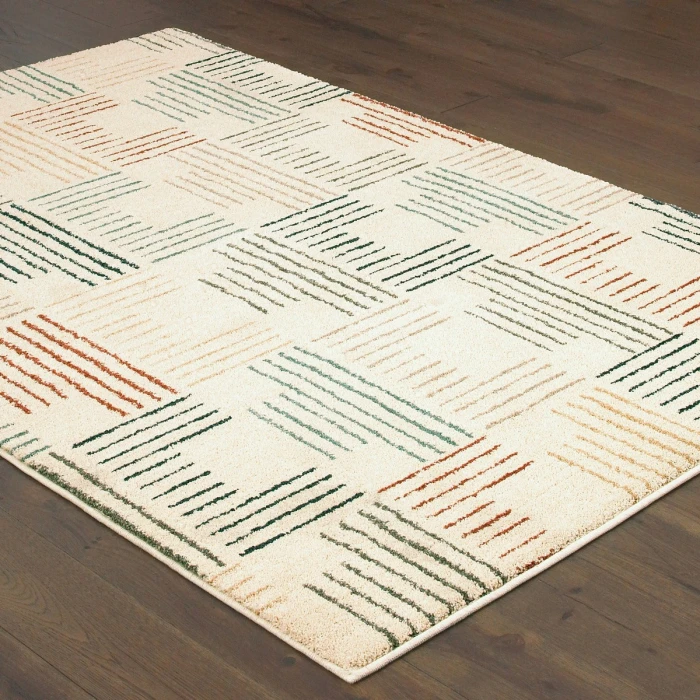 Oriental Weavers Area Rug Carson 9663A Ivory 2' X  3'