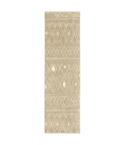 Oriental Weavers Carson 9665B Sand/ Ivory Area Rug 2 ft. 3 in. X 7 ft. 6 in. Runner