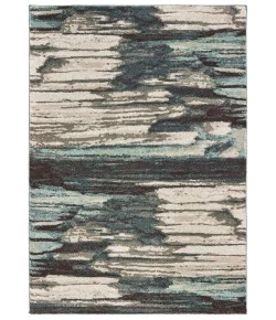 Oriental Weavers Carson 9675A Blue/ Ivory Area Rug 3 ft. 10 in. X 5 ft. 5 in. Rectangle