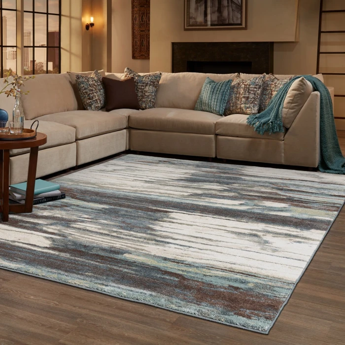 Oriental Weavers Area Rug Carson 9675A Blue 2' X  3'