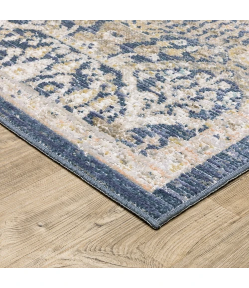 Oriental Weavers CAVETT Blue CAV06 2ft. 7in. X 7ft. 9in. Rect. Rug