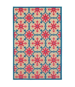 Oriental Weavers Cayman 190L9 Sand/ Pink Area Rug 5 ft. 3 in. X 7 ft. 6 in. Rectangle