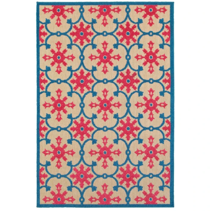 Oriental Weavers Area Rug Cayman 190L9 Sand 7'10" X 10'10"