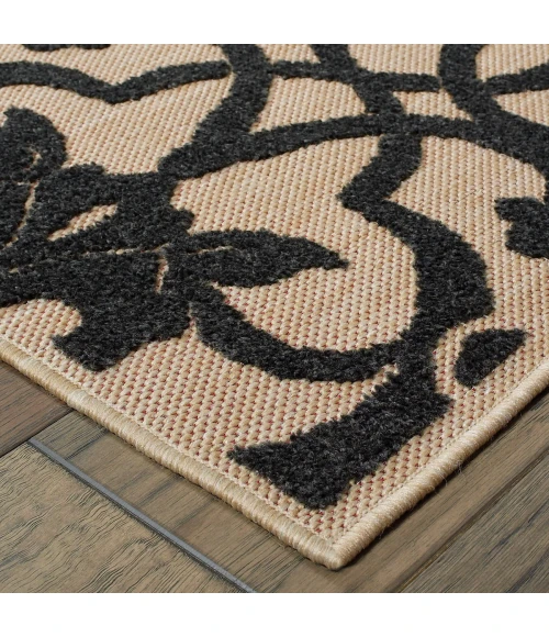 Oriental Weavers Area Rug Cayman 001B9 Sand 9'10" X 12'10"