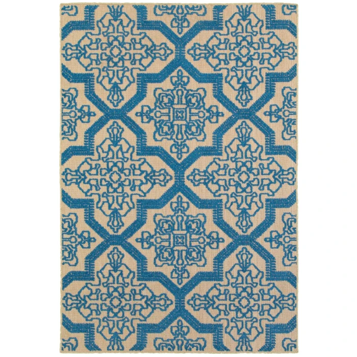Oriental Weavers Area Rug Cayman 2541M Sand 7'10" X 10'10"
