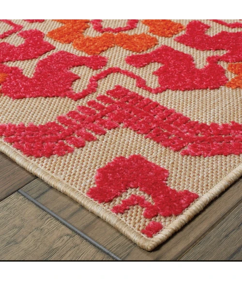 Oriental Weavers Area Rug Cayman 2541V Sand 5' 3" X  7' 6"