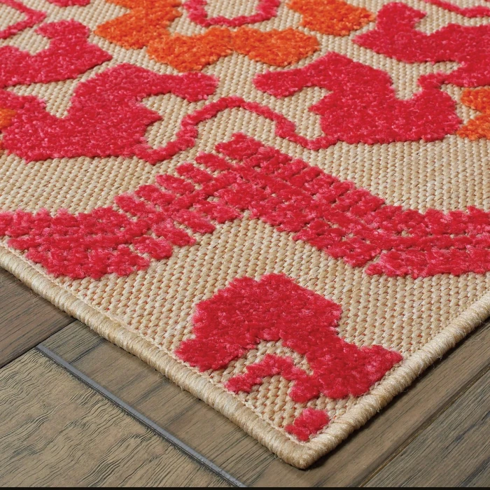 Oriental Weavers Area Rug Cayman 2541V Sand 5' 3" X  7' 6"