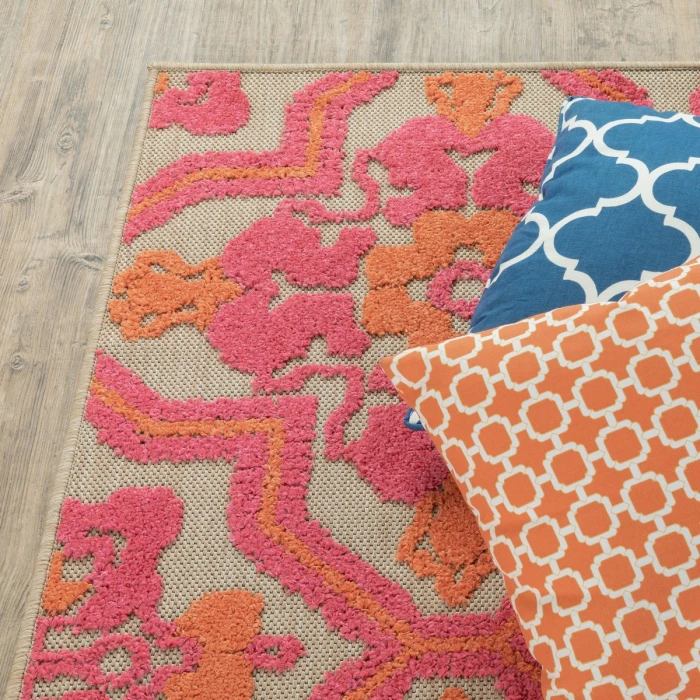 Oriental Weavers Area Rug Cayman 2541V Sand 5' 3" X  7' 6"