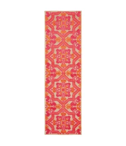 Oriental Weavers Cayman 2541V Sand/ Pink Area Rug 2 ft. 3 in. X 7 ft. 6 in. Runner