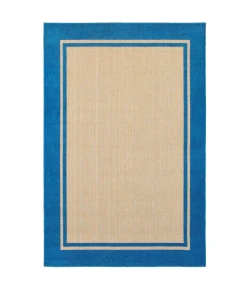Oriental Weavers Cayman 5594B Sand/ Blue Area Rug 7 ft. 10 in. X 10 ft. 10 in. Rectangle