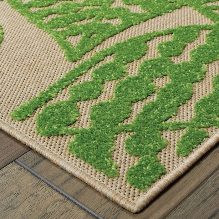 Oriental Weavers Area Rug Cayman 566F9 Sand 2' 3" X  7' 6" Runner