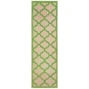 Oriental Weavers Cayman 660F9 Sand/ Green Area Rug 2 ft. 3 in. X 7 ft. 6 in. Runner