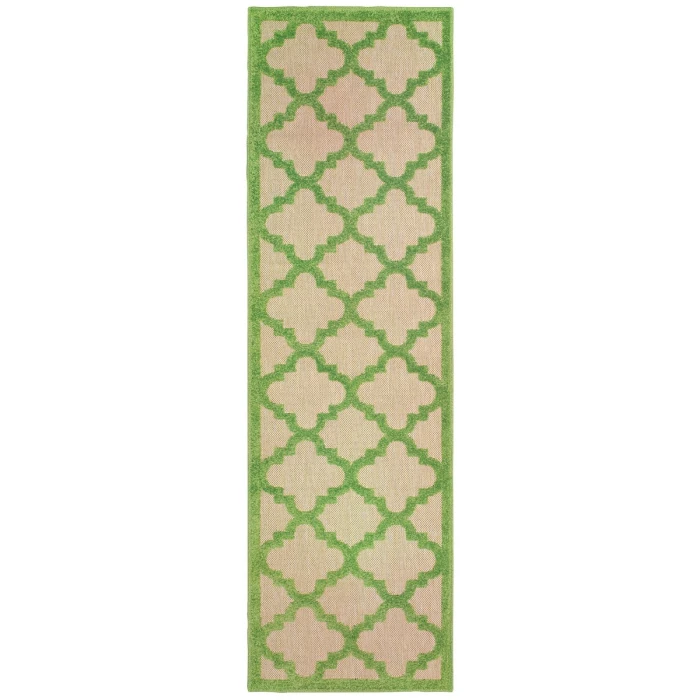 Oriental Weavers Area Rug Cayman 660F9 Sand 2' 3" X  7' 6" Runner