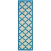 Oriental Weavers Cayman 660L9 Sand/ Blue Area Rug 2 ft. 3 in. X 7 ft. 6 in. Runner