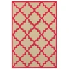 Oriental Weavers Cayman 660P9 Sand/ Pink Area Rug 7 ft. 10 in. X 10 ft. 10 in. Rectangle