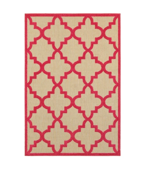 Oriental Weavers Area Rug Cayman 660P9 Sand 5' 3" X  7' 6"