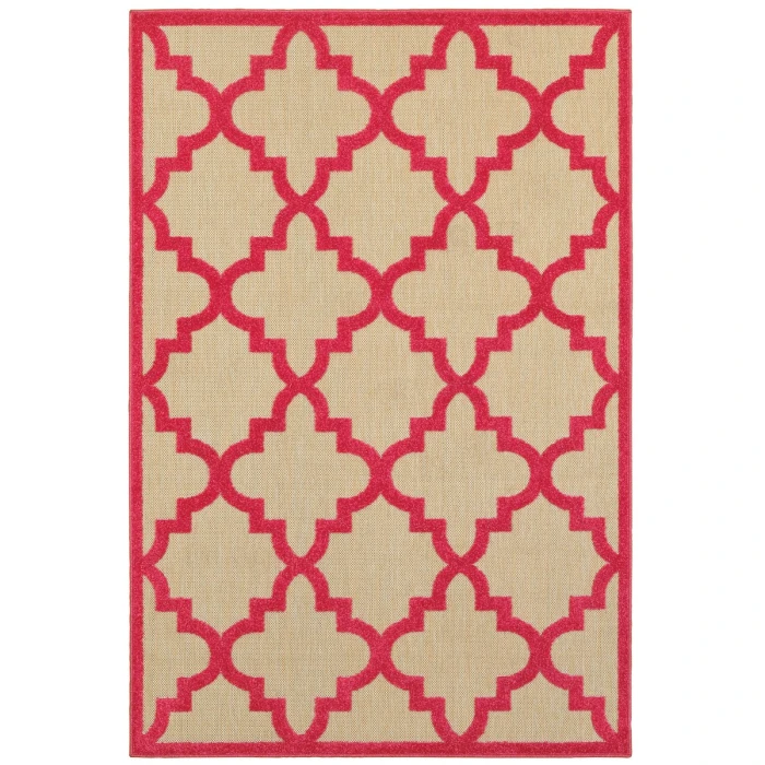 Oriental Weavers Area Rug Cayman 660P9 Sand 5' 3" X  7' 6"