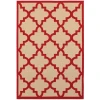Oriental Weavers Cayman 660R9 Sand/ Red Area Rug 7 ft. 10 in. X 10 ft. 10 in. Rectangle