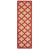 Oriental Weavers Cayman 660R9 Sand/ Red Area Rug 2 ft. 3 in. X 7 ft. 6 in. Runner