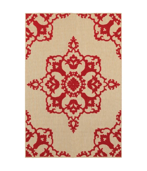 Oriental Weavers Area Rug Cayman 097R9 Sand 5' 3" X  7' 6"