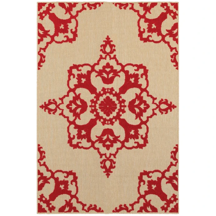 Oriental Weavers Area Rug Cayman 097R9 Sand 7'10" X 10'10"