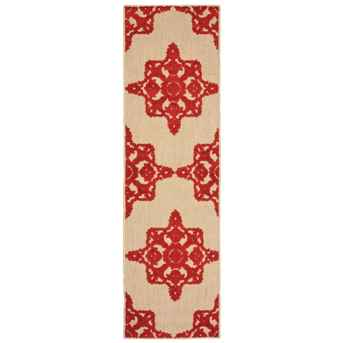 Oriental Weavers Area Rug Cayman 097R9 Sand 7'10" X 10'10"