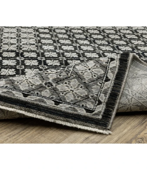 Oriental Weavers CHAMBERLAIN CH04A Black 5' 3X7' 6