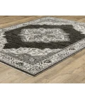 Oriental Weavers CHAMBERLAIN CH05C Charcoal 3' 3X5'