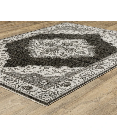 Oriental Weavers CHAMBERLAIN CH05C Charcoal 3' 3X5'