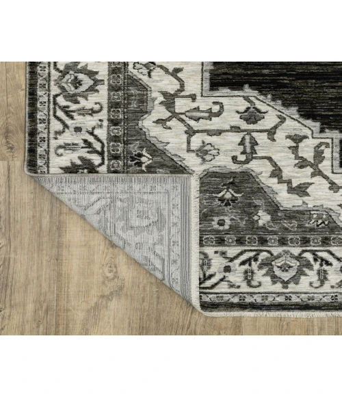 Oriental Weavers CHAMBERLAIN CH05C Charcoal 3' 3X5'