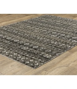 Oriental Weavers Chamberlain Ch07C Black/ Grey 5 Ft. 3 In. X 7 Ft. 6 In. Rectangle Rug