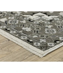 Oriental Weavers Chamberlain Ch09A Ivory/ Grey 5 Ft. 3 In. X 7 Ft. 6 In. Rectangle Rug