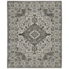 Oriental Weavers Chamberlain Ch10L Grey/ Grey 2 Ft. 3 In. X 7 Ft. 6 In. Runner Rug
