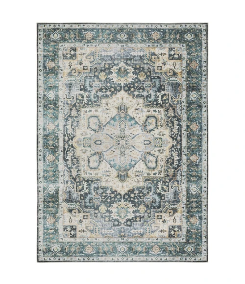 Oriental Weavers Area Rug Charleston CHA01 Blue 7' 6" X 10'