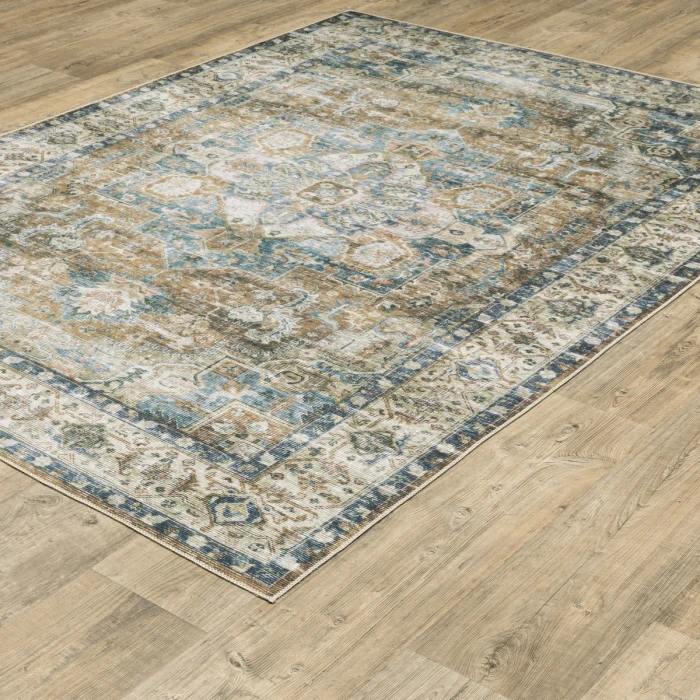 Oriental Weavers Area Rug Charleston CHA02 Blue 7' 6" X 10'