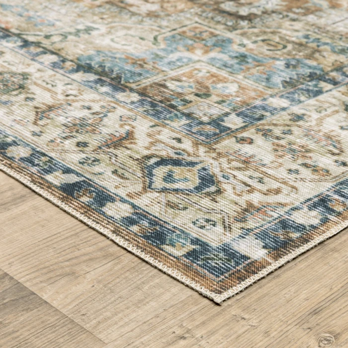 Oriental Weavers Area Rug Charleston CHA02 Blue 7' 6" X 10'