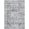 Oriental Weavers Charleston Cha03 Charcoal/ Ivory Area Rug 5 ft. X 7 ft. Rectangle