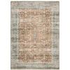 Oriental Weavers Charleston Cha04 Rust/ Blue Area Rug 5 ft. X 7 ft. Rectangle